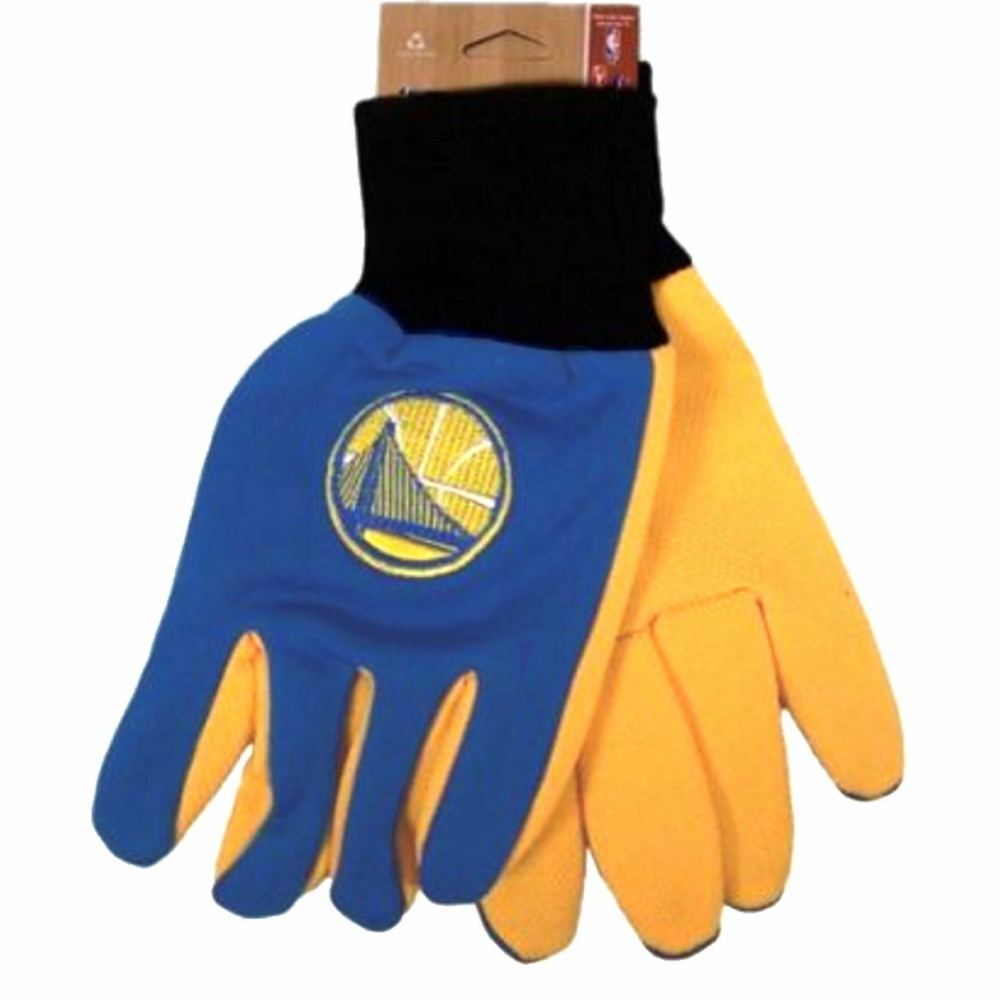 Golden State Warriors NBA Utility Gloves Two Tone
